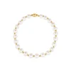9ct Cultured Freshwater Pearls and a Gold Beat Bracelet