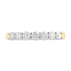 18ct gold 0.50 carat diamond eternity ring