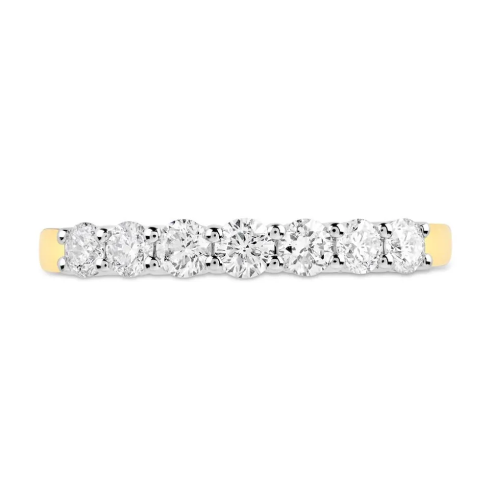 18ct gold 0.50 carat diamond eternity ring
