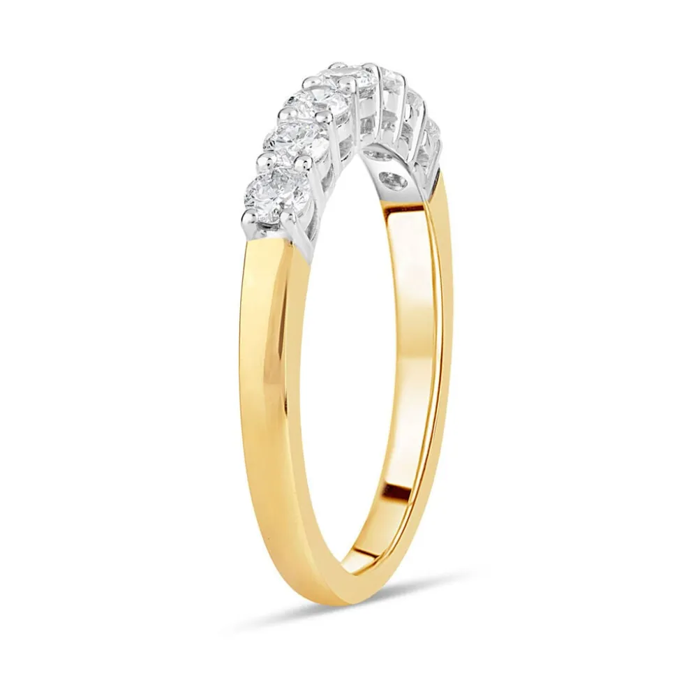 18ct gold 0.50 carat diamond eternity ring