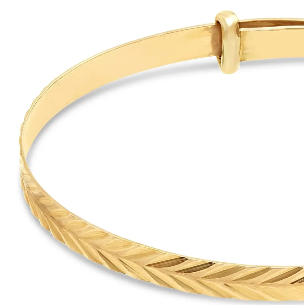 9ct Gold Baby Bangle