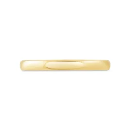 18ct Gold Classic Ladies 2mm Court Wedding Ring