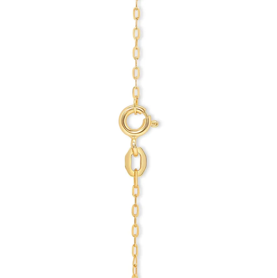 9ct Gold Cross Pendant (Chain Included)