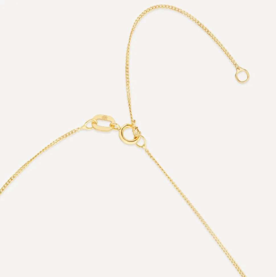 9ct Gold Cross Pendant (Chain Included)