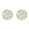 9ct Gold Cubic Zirconia Stud Earrings