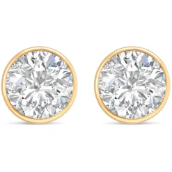 9ct Gold Cubic Zirconia Stud Earrings