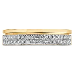 18ct Gold Diamond Wedding Ring