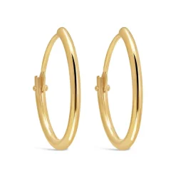 9ct Gold Hoop Earrings