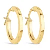 9ct Gold Hoop Earrings