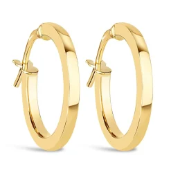 9ct Gold Hoop Earrings
