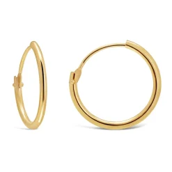 9ct Gold Hoop Earrings