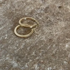 9ct Gold Hoop Earrings