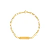 9ct Gold Identity Bracelet