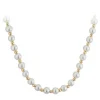 9ct Gold 6mm Cultured Pearl Necklet