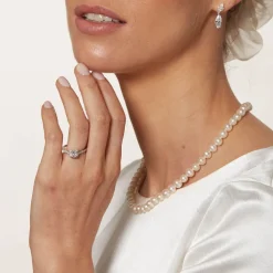 9ct Gold 75mm Freshwater Pearl Necklet