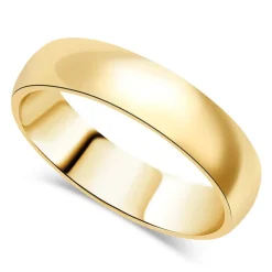 9ct Gold 5mm Gents Wedding Ring
