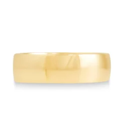 9ct Gold 6mm Gents Wedding Ring