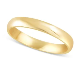 9ct Gold 3mm Wedding Ring