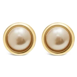 9ct Gold Pearl Stud Earrings