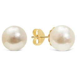 9ct Gold Pearl Stud Earrings