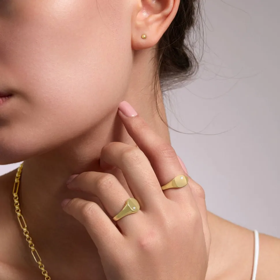 9ct Gold Stud Earrings