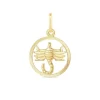 9ct Scorpio Zodiac Pendant (Chain Included)
