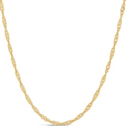 9ct Singapore 18' Chain
