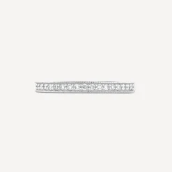 18ct White Gold Northern Star Signature 0.14ct Diamond Wedding Ring