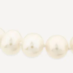 9ct White Gold and Pearl Bracelet