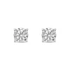 9ct White Gold 0.12ct Diamond Solitaire Stud Earrings
