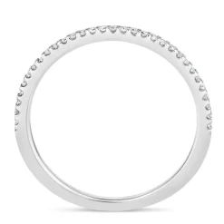 9ct White Gold 0.09ct Diamond Eternity Ring