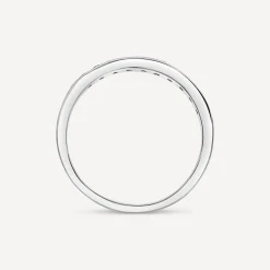 9ct White Gold 0.35ct Diamond Channel Set Eternity Ring