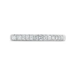 18ct White Gold 0.33ct Diamond Princess Eternity Ring