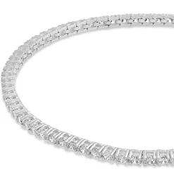 9ct White Gold Cubic Zirconia Tennis Bracelet