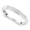 18ct White Gold Diamond 2mm Wedding Ring