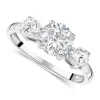 9ct White Gold Dress Ring