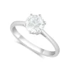 9ct White Gold Dress Ring