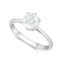 9ct White Gold Dress Ring