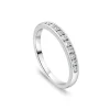 18ct White Gold Eternity Ring