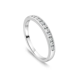 18ct White Gold Eternity Ring