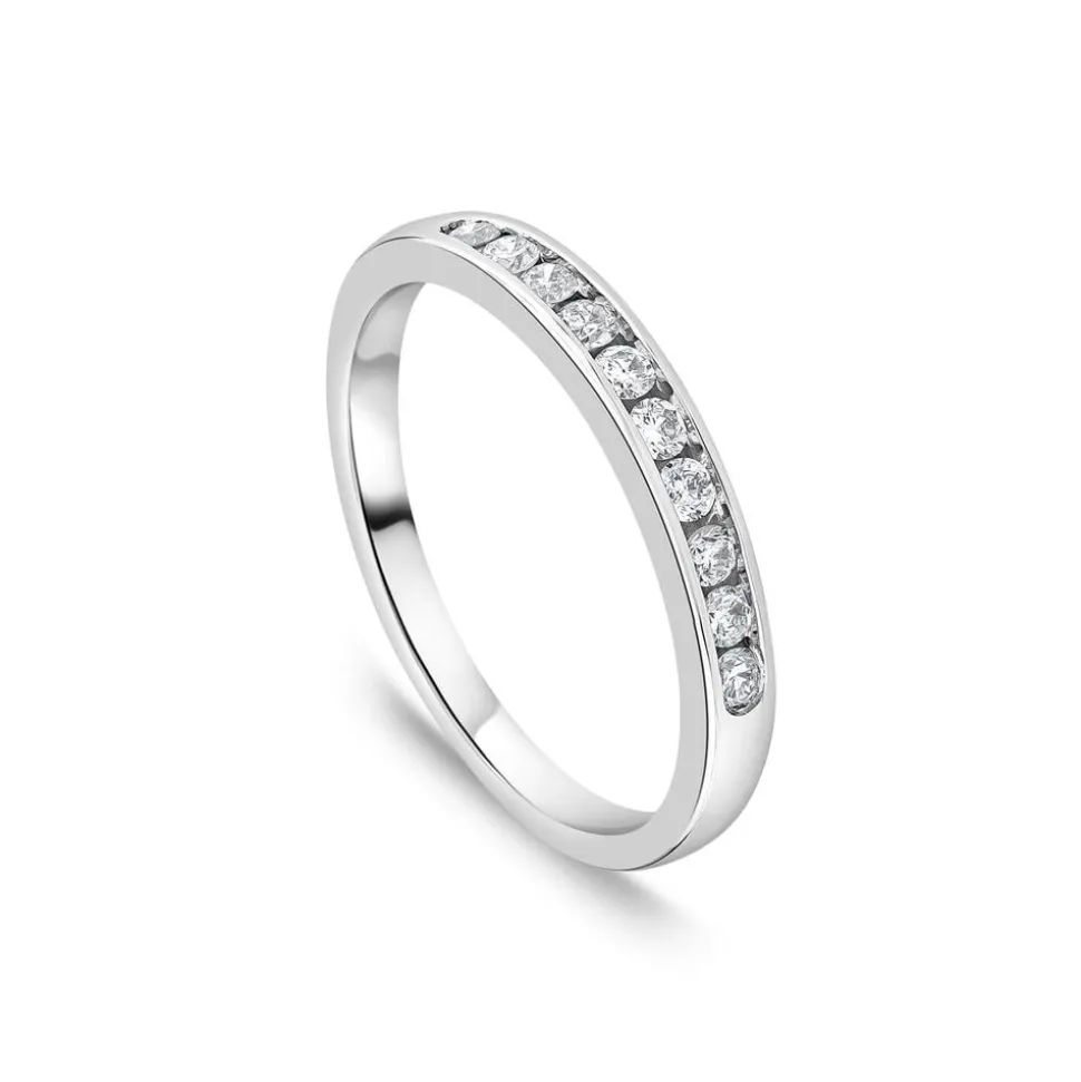 18ct White Gold Eternity Ring