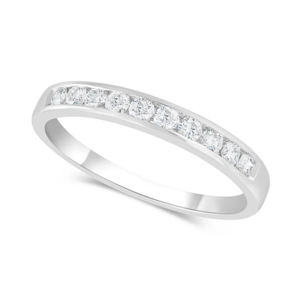 18ct White Gold Eternity Ring