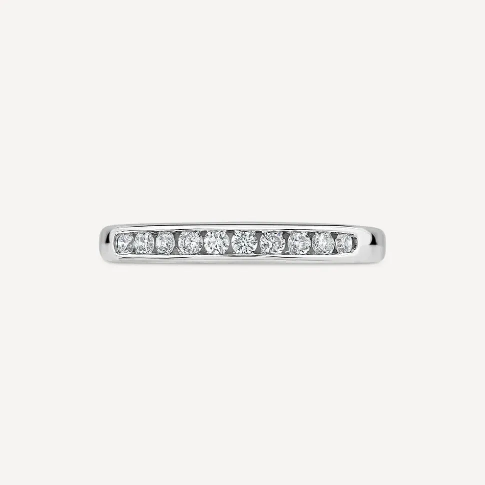 18ct White Gold Eternity Ring