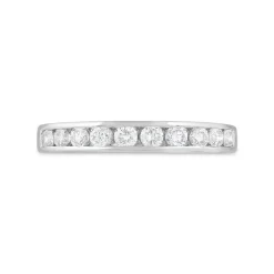 18ct White Gold Eternity Ring