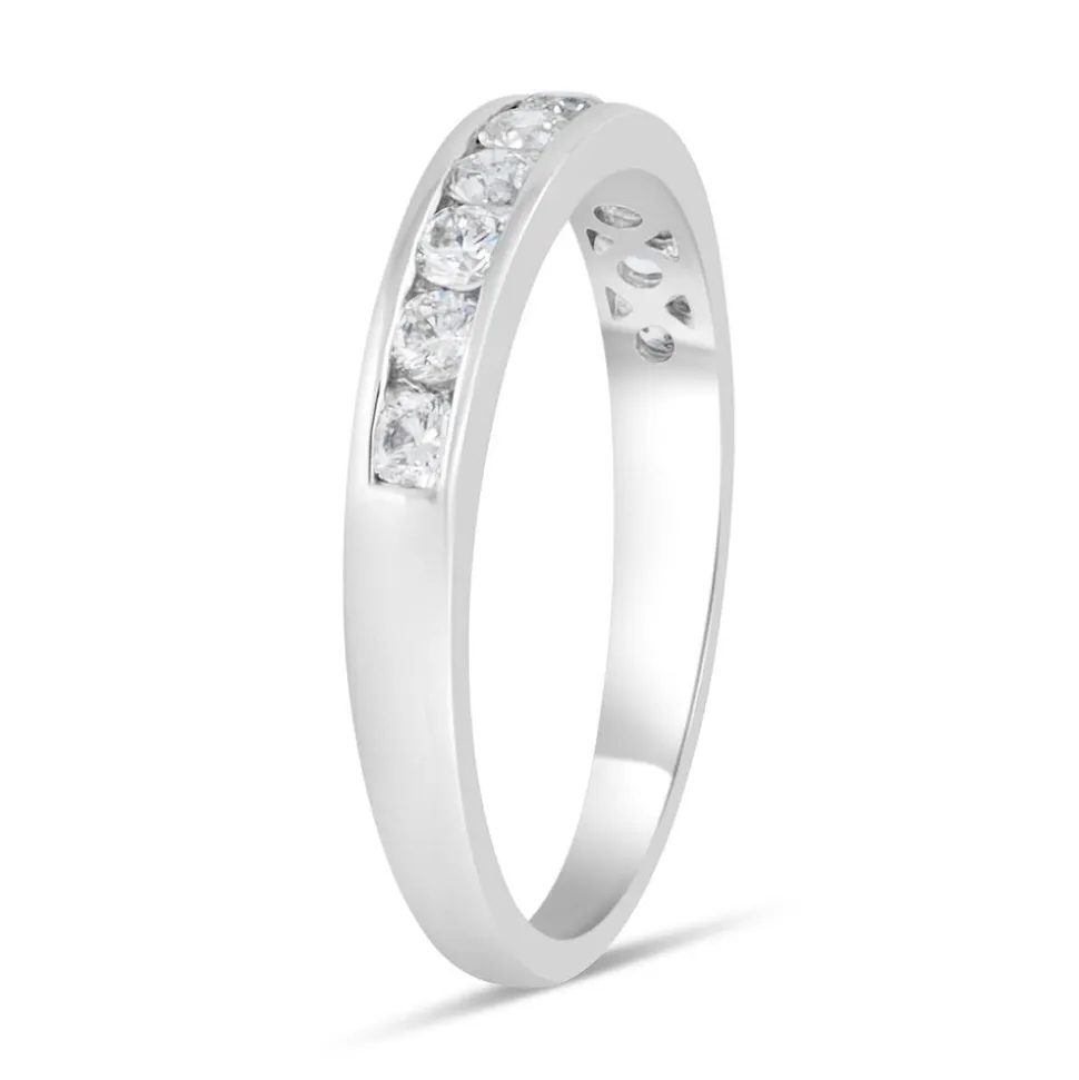 18ct White Gold Eternity Ring