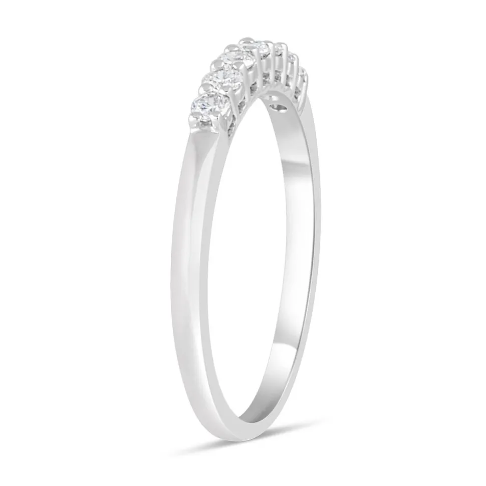 18ct White Gold Eternity Ring