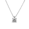 9ct White Gold Lab Grown 0.50ct Diamond Round Brilliant Pendant