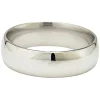 9ct White Gold 6mm Gents Wedding Ring
