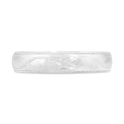 9ct White Gold 5mm Wedding Ring