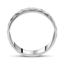 9ct White Gold 6mm Wedding Ring